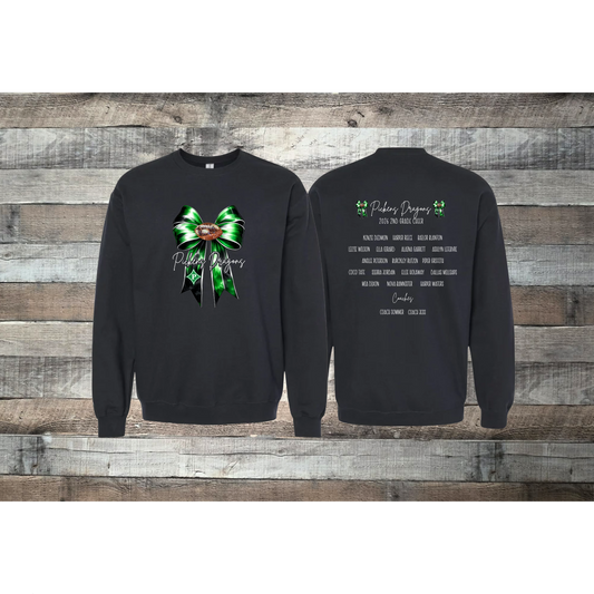 Pickens Dragons Cheer 2nd Grade Roster Crewneck Sweatshirt