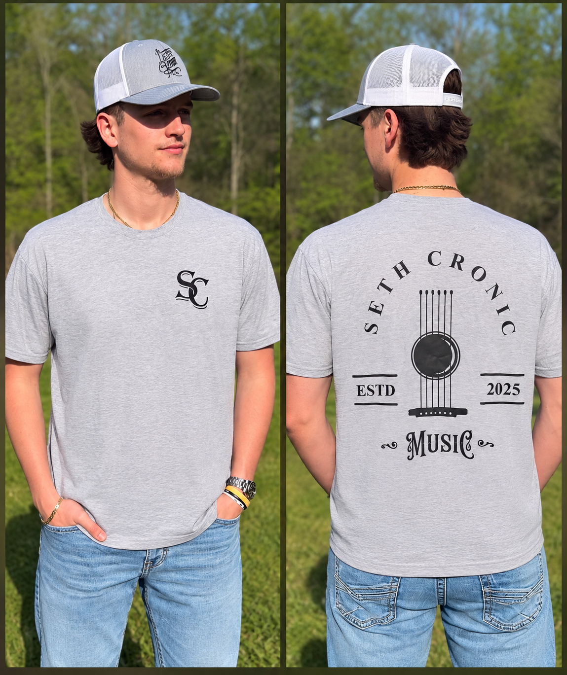 Seth Cronic Music Strings Tee